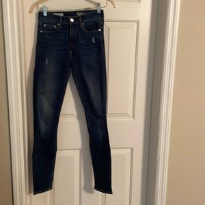 Gap stretch high rise skinny Jean